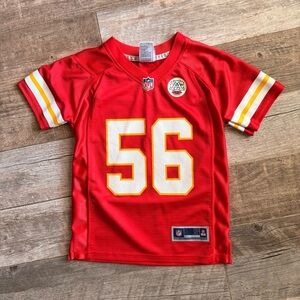Kids NFLPROLINE Ben Niemann Red Kansas City Chiefs Game Jersey small